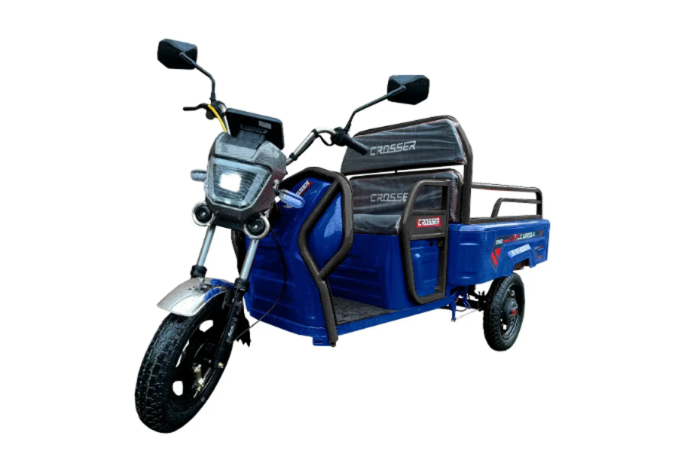 Вантажний електротрицикл Crosser CARGO 12 60V/32Ah/1000W 2025 00-321 фото
