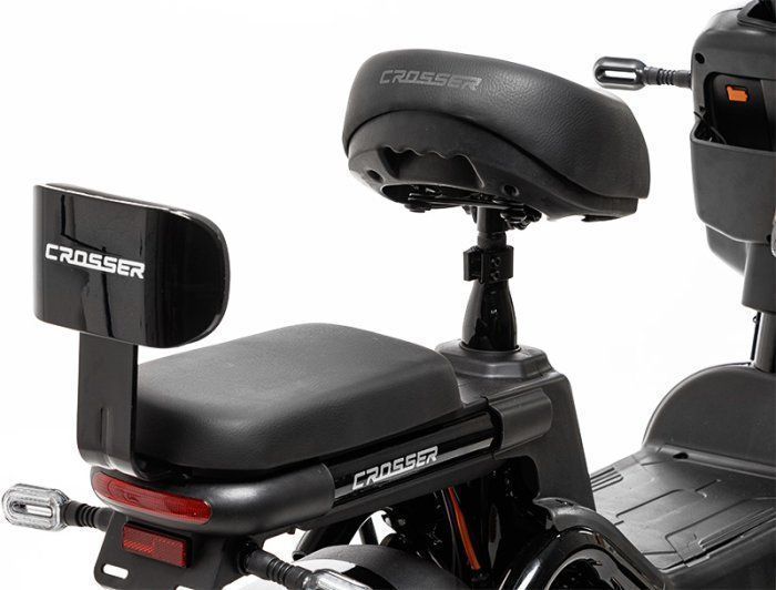 Електровелосипед Crosser CR2 &ndash; 800 Вт, 60V 24Ah, 12&rdquo;, до 50 км/год 60V-24Ah фото