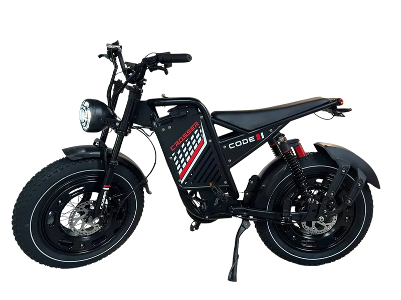 Електрофетбайк Crosser CODE - потужний та універсальний електровелосипед для міста та бездоріжжя 003-658 фото