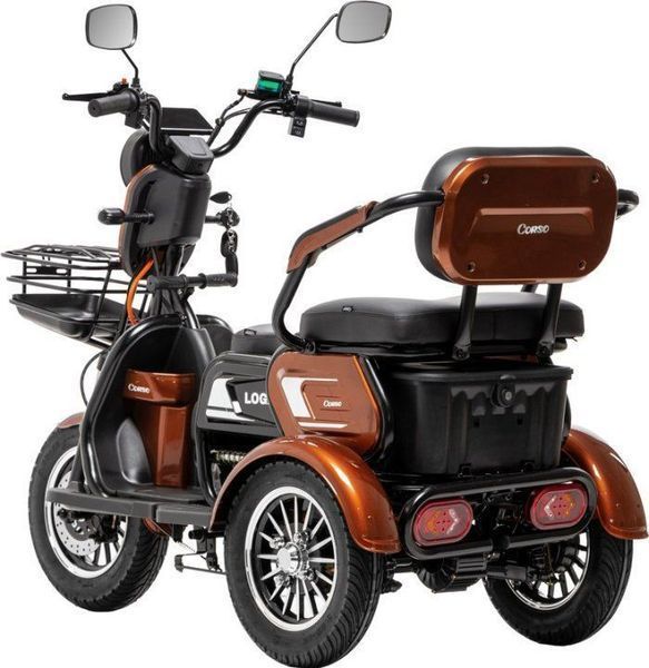Электрический трицикл Corso Logan (1200W 72V 23Ah) corso-logan фото