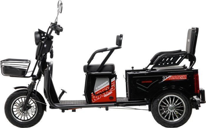 Електровелосипед Crosser Transit TR5 &ndash; 1200 Вт, 72V 24Ah, 10&rdquo;, до 35 км/год 00-636 фото